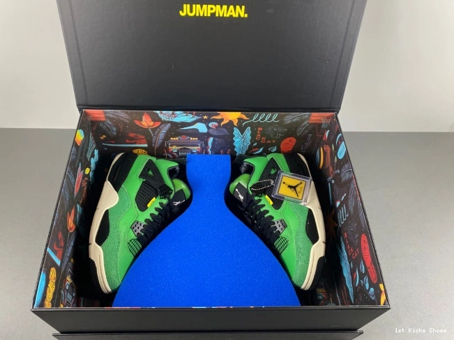 1st Kicks Shoes AJ4-965234 Jordan Retro(Special Box) Air 4 0807